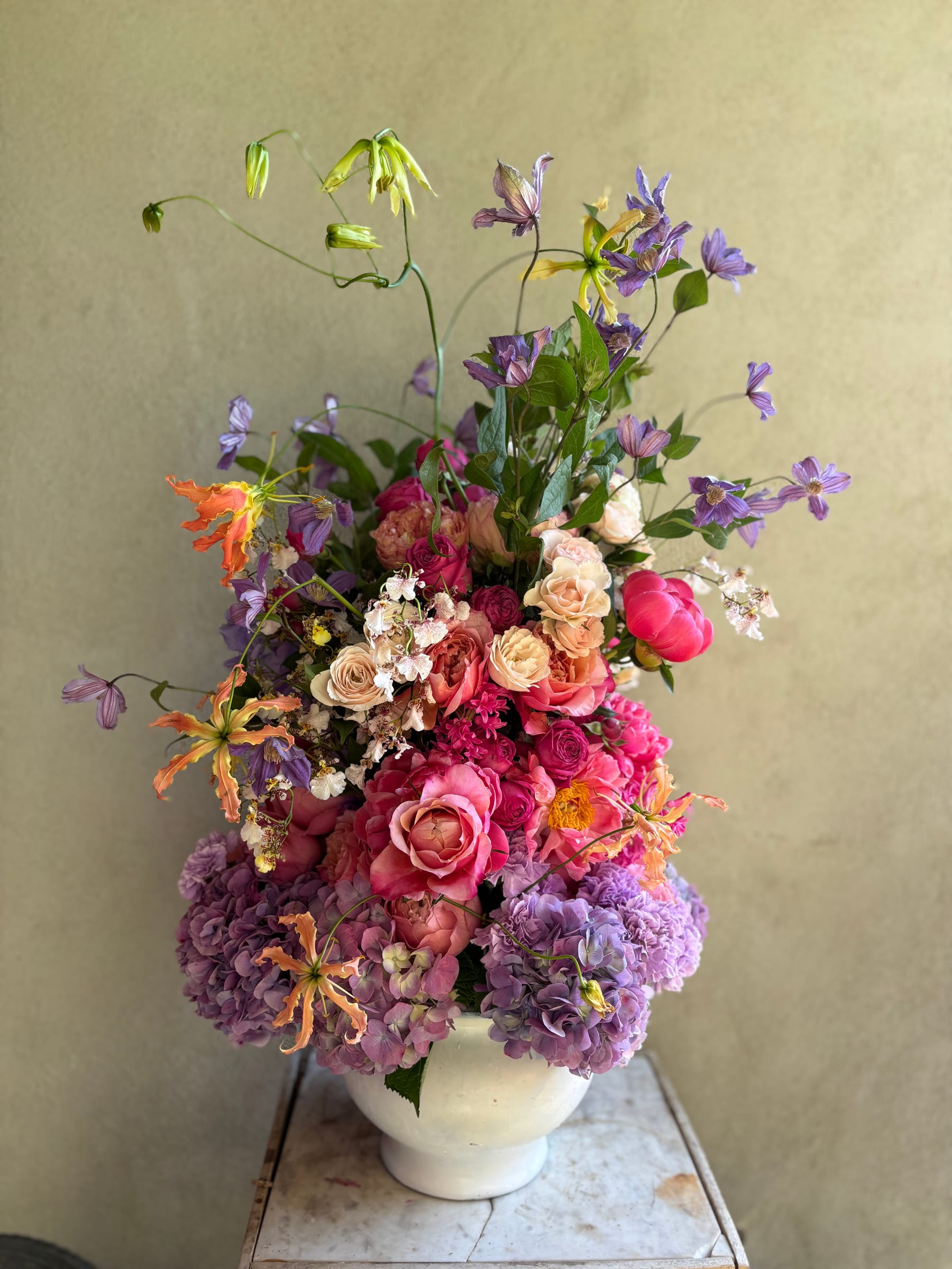 Botanical studio arrangement