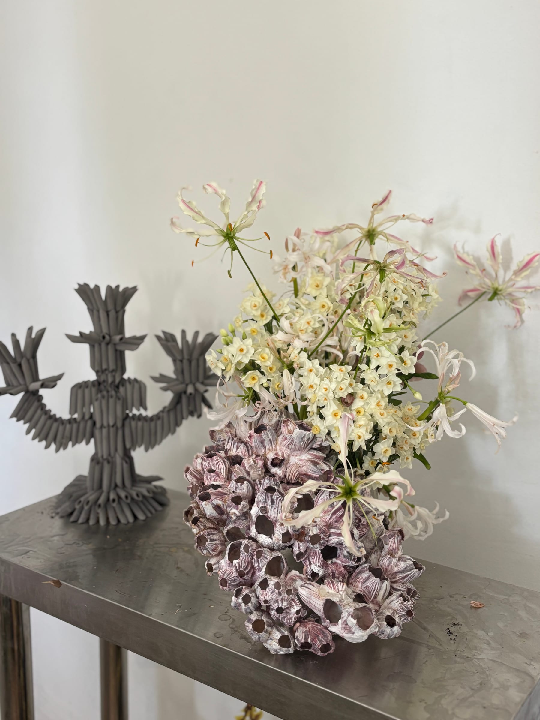 Studio floral composition